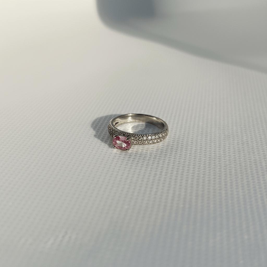 Pink Serenity Ring | Jewellery by Sparkles by Raaj