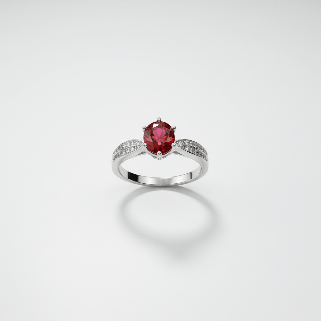 Red Muse Ring | Jewellery by Sparkles by Raaj