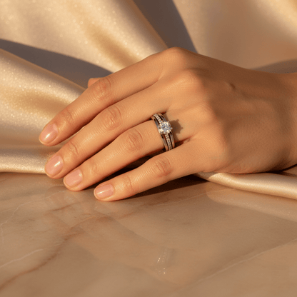 Infinity Duo Ring | Jewellery by Sparkles by Raaj