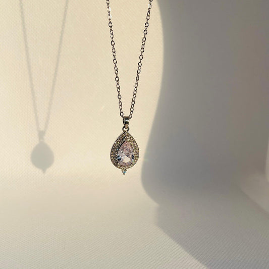 Luminous Teardrop Necklace